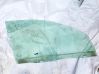 Front door window glass four-door 
