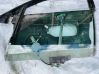 Front door window glass four-door 