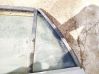 Rear vent window glass 