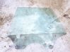 Rear door window glass 