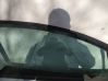 Front door window glass four-door 