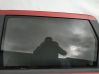Rear door window glass 