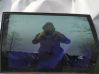 Rear door window glass 