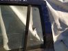 Rear vent window glass 