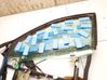 Front door window glass four-door AS2
