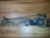 Front wiper linkage and motor 