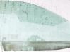 Front door window glass four-door 