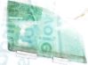 Front door window glass four-door 