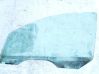 Front door window glass four-door 