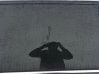 Rear door window glass JUODA
