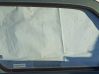 Front door window glass four-door 