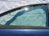 Front door window glass four-door 