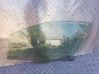 Front door window glass four-door 