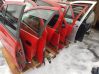 Rear door RAUDONOS