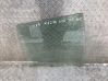 Rear door window glass 