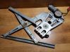 Sliding door window regulator with motor 