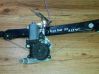 Sliding door window regulator with motor 119970XXX
