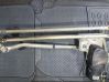 Front wiper linkage and motor 