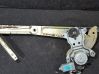 Sliding door window regulator with motor 