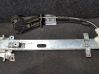 Sliding door window regulator with motor 