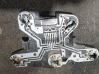 Tail light bulb cover holder 7700828138