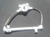 Sliding door window regulator with motor 