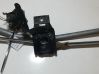 Front wiper linkage and motor 