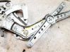 Sliding door window regulator with motor 9126236