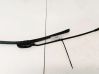 Front wiper blade arm 
