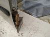 Front door upper hinge 