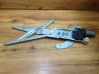Sliding door window regulator with motor 