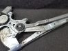 Sliding door window regulator with motor 