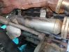 EGR valve cooler 