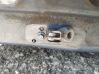 Front door check strap stopper 