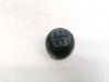 Gear lever shifter trim leather/knob 