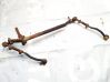 Steering wheel axle 