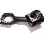 Piston with connecting rod 