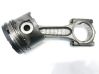 Piston with connecting rod 