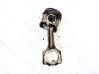 Piston with connecting rod 