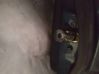Rear door check strap stopper 