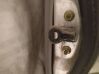 Rear door check strap stopper 