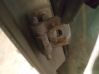 Front door upper hinge 