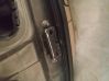 Rear door check strap stopper 