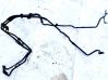 Power steering hose/pipe/line 