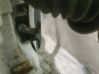 Front door check strap stopper 