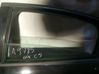 Rear door window glass AS2