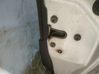 Rear door lock 