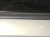 Rear door glass trim molding 