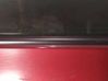 Rear door glass trim molding 