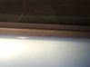 Front door glass trim molding 